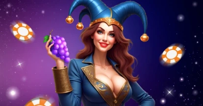 Vox Casino – uśmiechnięta krupierka w stylu kasynowym